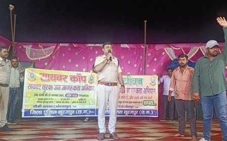 दुर्गा पूजा पंडाल में साइबर फ्रॉड और नए कानूनों पर जागरूकता अभियान