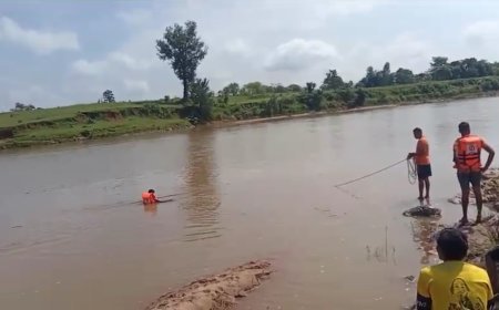 10 साल के मासूम नदी में डूबने से बनी अनहोनी, DDRF की टीमें छान रही हर कोना