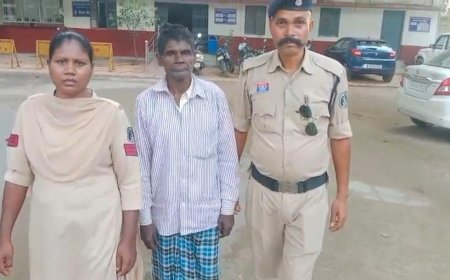 टांगी से हमला कर भाई को किया घायल आरोपी गिरफ्तार