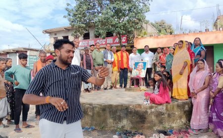 उमेश्वरपुर में गांधी जयंती पर स्वच्छता अभियान और श्रद्धांजलि सभा का आयोजन