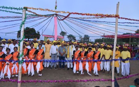 झूम उठा करमा का जादू: राजा बालम दल ने जीता प्रथम पुरस्कार, संस्कृति की धरोहर को सलाम