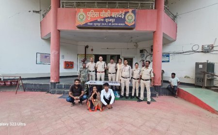 नशे का जाल ध्वस्त करने की राह पर एक और कार्यवाही, 1.5 लाख की नशीली इंजेक्शन के साथ 4 दबोचे गए