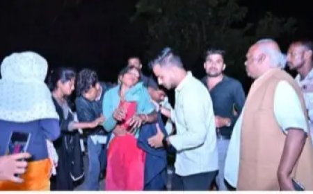 मैनपाट में गोवर्धन पूजा से लौट रहे संत समाज के लोगों का पिकअप पलटा, 6 से अधिक घायल