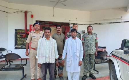 गौ हत्या के मास्टरमाइंड सहित दो और आरोपी गिरफ्तार,विजयनगर पुलिस चौकी टीम ने हासिल किया सफलता