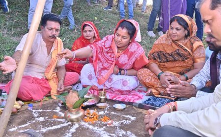 48 साल बाद बैजनाथपुर जलाशय की नई सुबह: मंत्री लक्ष्मी राजवाड़े ने किया भूमिपूजन, 222 लाख से होगा जीर्णोद्धार 2600 किसानों को मिलेगा लाभ