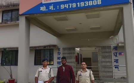 एक साल से फरार बलात्कार का आरोपी दबोचा घोड़ासोत से पकड़ा गया बबलू यादव, पॉक्सो केस में सलाखों के पीछे भेजा गया