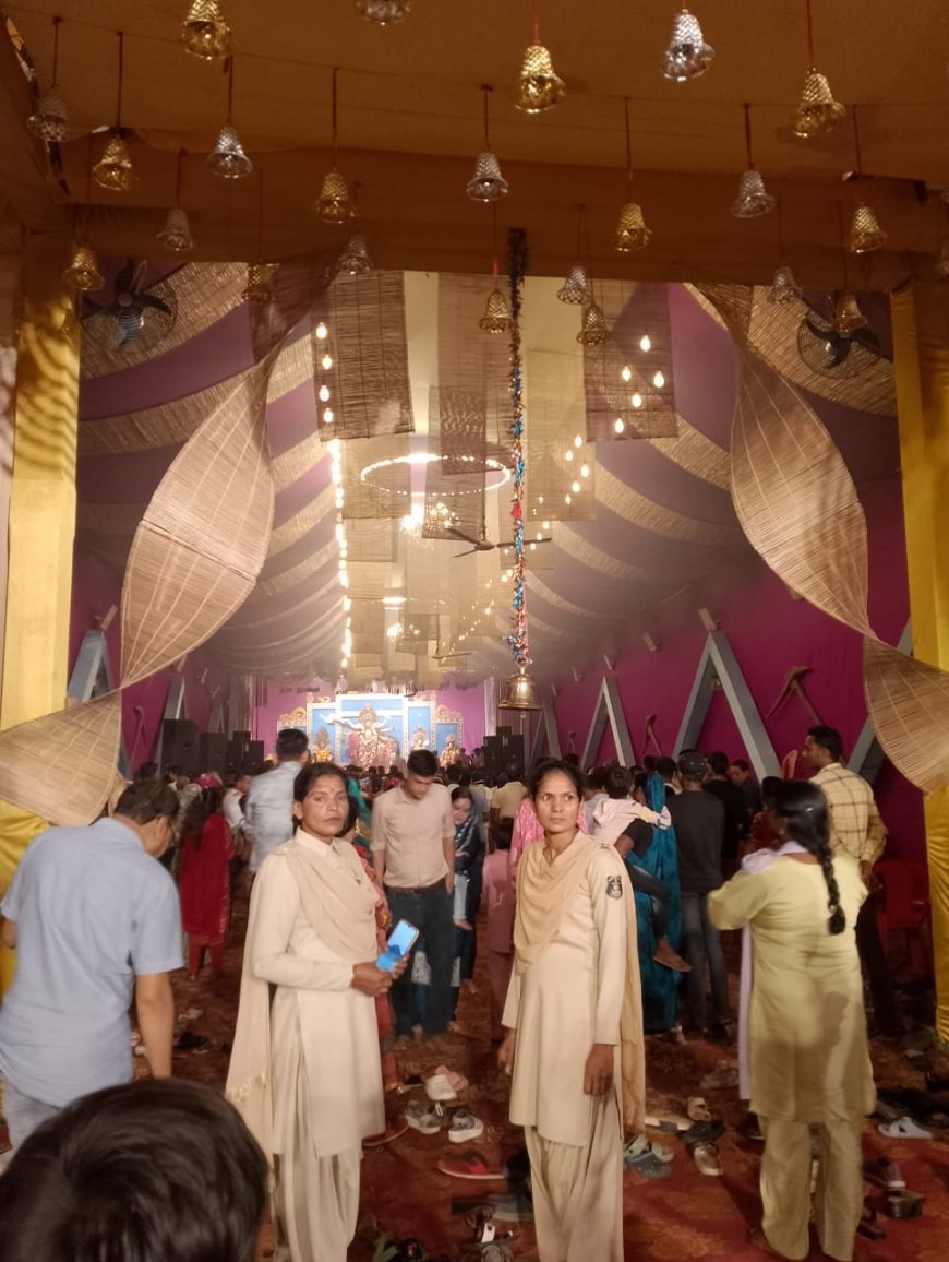 दुर्गा पूजा में शरारत की तो खैर नहीं, हर गतिविधियों पर पैनी नजर, सादे कपड़ों में पुलिस तैनात