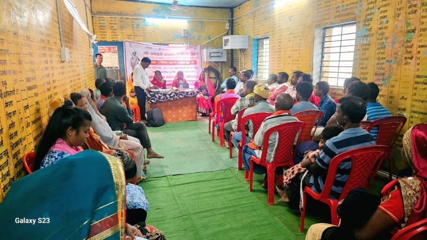 आदि कर्मयोगी अभियान: उमेश्वरपुर में ग्राम सभा, जन सहभागिता से तैयार हुआ विजन प्लान 2030