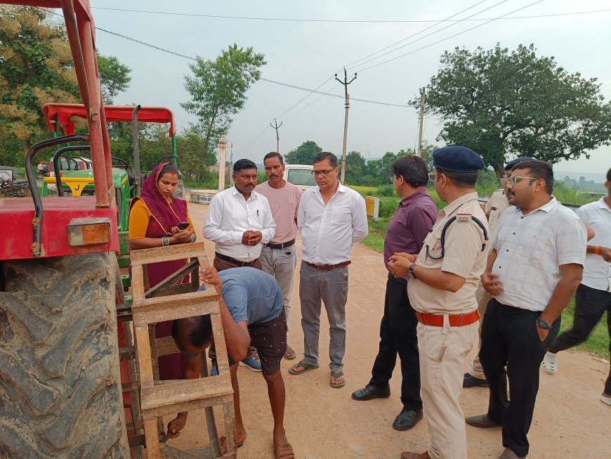 ट्रैक्टरों में कैजवील पर सख्ती, सड़कों की सुरक्षा के लिए  परिवहन विभाग की जागरूकता मुहिम जारी