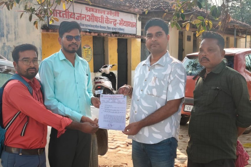 जेडीएस कर्मचारियों का हल्ला बोल, बीएमओ को सौंपा मांगों का निवेदन पत्र