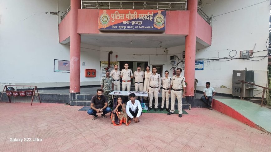 नशे का जाल ध्वस्त करने की राह पर एक और कार्यवाही, 1.5 लाख की नशीली इंजेक्शन के साथ 4 दबोचे गए