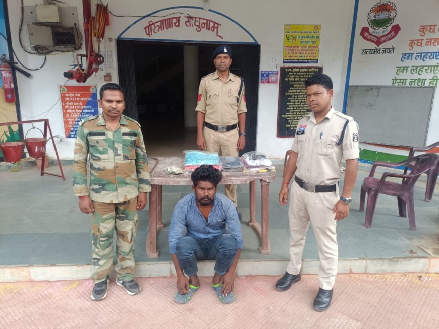 रात के अंधेरे में दुकान में सेंधमारी, 24 घंटों में चोर पुलिस की गिरफ्त में
