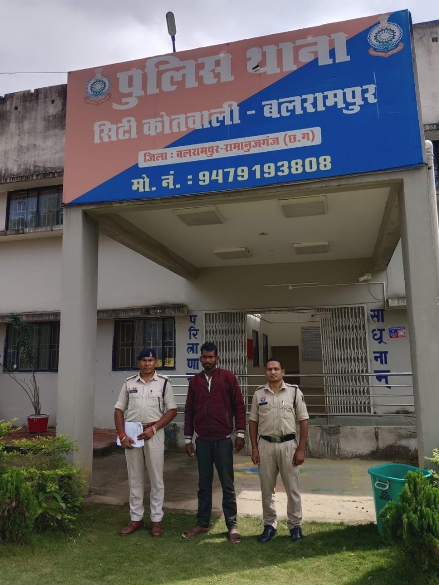 एक साल से फरार बलात्कार का आरोपी दबोचा घोड़ासोत से पकड़ा गया बबलू यादव, पॉक्सो केस में सलाखों के पीछे भेजा गया