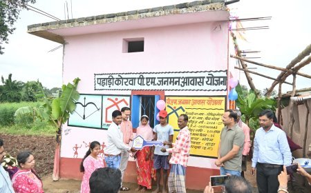 रजत जयंती पर घरों की बहार 10,001 परिवारों ने PM आवास के नए आशियानों में किया गृहप्रवेश