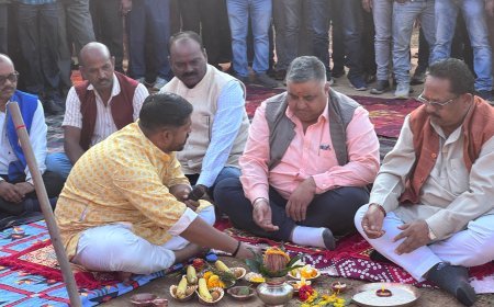 लखनपुर ब्लॉक के कुन्नी में विकास कार्यों की सौगात, ग्रामीणों में ख़ुशी की लहर,पर्यटन मंत्री श्री राजेश अग्रवाल के हाथों लोकार्पण व भूमिपूजन