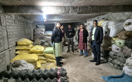 अवैध धान माफिया पर कसा शिकंजा! गोदाम सील, 300 बोरा जप्त