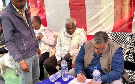 ग्रामीणों के विकास को मिलेगी गति: मंत्री राजेश अग्रवाल बोले— जनता की समस्याओं का त्वरित समाधान हमारी प्राथमिकता