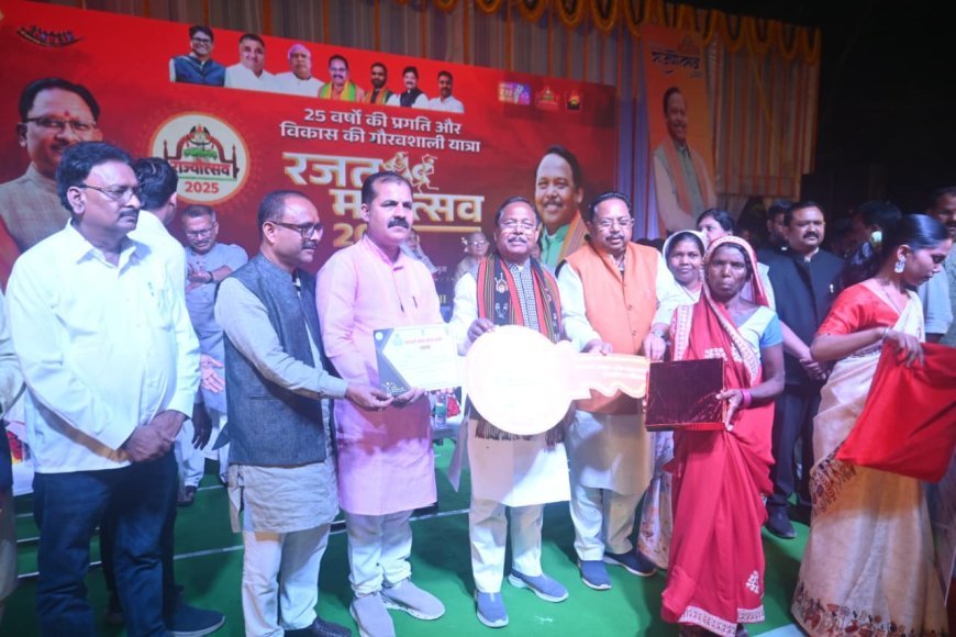 राज्योत्सव 2025: बुलेट ट्रेन वाली रफ्तार से होगा सरगुजा का विकास मंत्री नेताम का धमाकेदार वादा- '25 की छलांग, अगले 25 में उड़ान