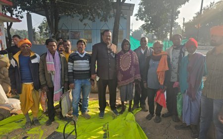 धान खरीदी में पारदर्शिता और तत्पर भुगतान पर जोर:अध्यक्ष रामकिशुन सिंह का आकस्मिक निरीक्षण, किसानों को 50 हजार तक भुगतान के निर्देश