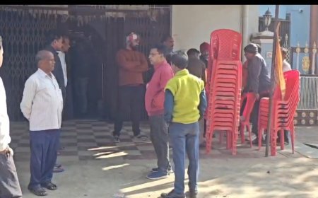 धान खरीदी केंद्र के प्रबंधक ने लगाई फांसी,कारणों की जांच में जुटी पुलिस