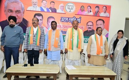 अटल स्मृति जन्म शताब्दी वर्ष : प्रेमनगर विधानसभा स्तरीय भाजपा संगठनात्मक बैठक सम्पन्न