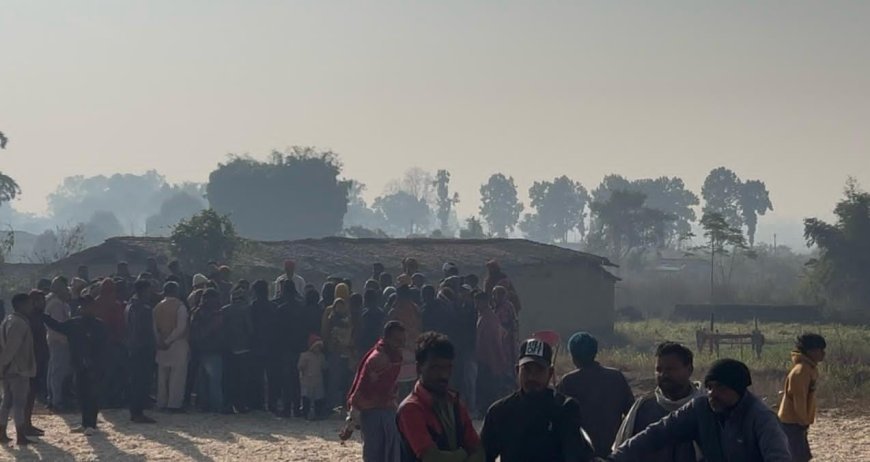 हाथी के हमले में 40 दिन के नवजात की मौत, वन विभाग की लापरवाही पर ग्रामीणों में आक्रोश