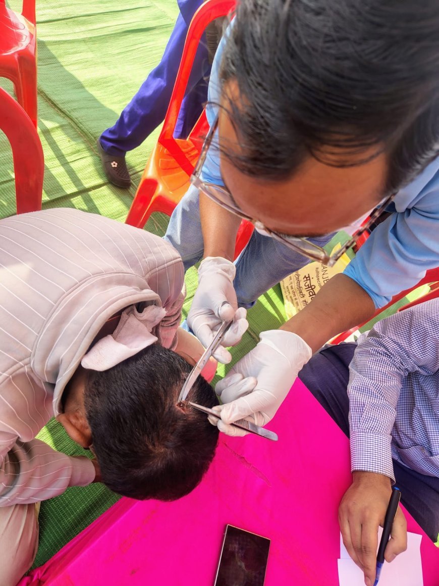 ग्रामीण संघर्ष के घायलों को मुफ्त इलाज, आदित्येश्वर शरण सिंहदेव की पहल से बंधी जख्मों पर मरहम