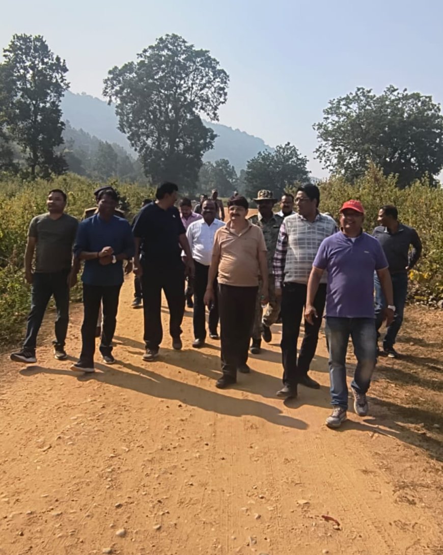 पहाड़गांव बनेगा नया पर्यटन केंद्र, प्रथम जिला एवं अपर सत्र न्यायाधीश–कलेक्टर–एसएसपी ने किया स्थलीय निरीक्षण