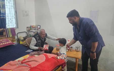 जन्मदिन को बनाया सेवा का उत्सव: अंकुश सिंह ने वृद्धा व अनाथ आश्रम में बांटी खुशियां