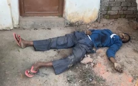 गांधीनगर में युवक की संदिग्ध मौत, शव देख परिजनों ने जताई हत्या की आशंका