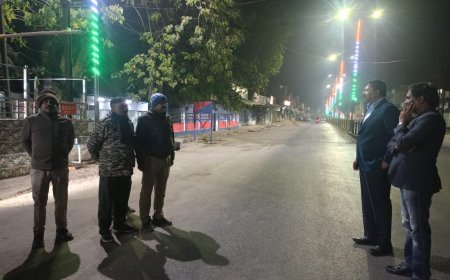 रात में खुद सड़कों पर उतरे कलेक्टर–डीआईजी, अचानक चेकिंग से पुलिस महकमे में हलचल