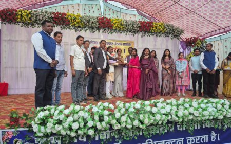 चांदनी तरंग में झलकी प्रतिभा की चमक:शासकीय नवीन महाविद्यालय चांदनी बिहारपुर का वार्षिक उत्सव व पुरस्कार वितरण समारोह रंगारंग प्रस्तुतियों के साथ संपन्न