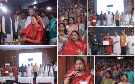 “आत्मनिर्भर महिला ही समृद्ध समाज की आधारशिला” — जिला पंचायत अध्यक्ष चंद्रमणी देवपाल सिंह पैकरा