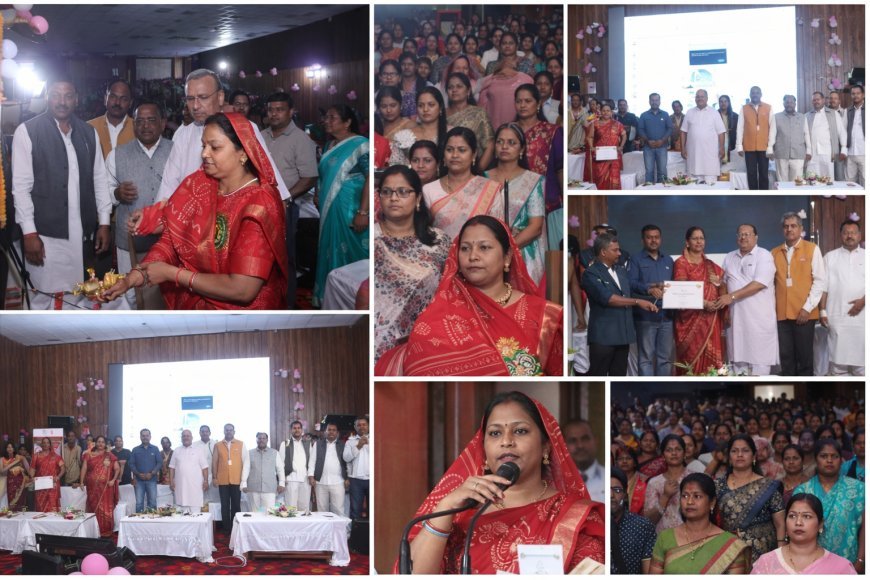 “आत्मनिर्भर महिला ही समृद्ध समाज की आधारशिला” — जिला पंचायत अध्यक्ष चंद्रमणी देवपाल सिंह पैकरा