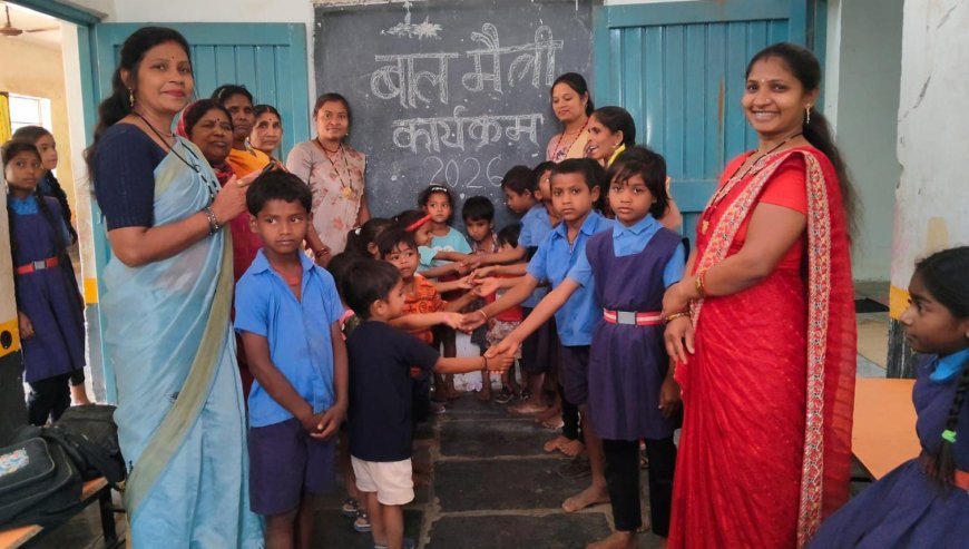 आंगनबाड़ी से स्कूल तक अब मुस्कुराता सफर: ‘बाल मैत्री’ से बच्चों का डर हुआ दूर, दोस्ती के साथ बढ़ा आत्मविश्वास