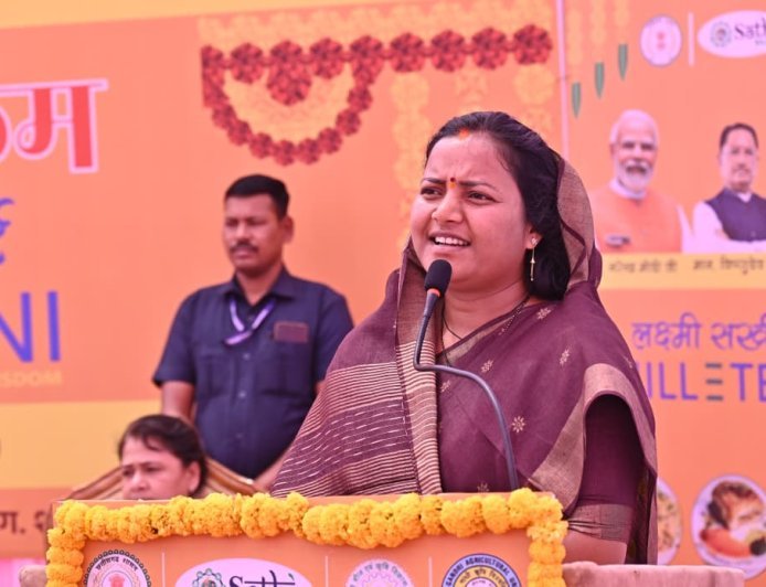 महिलाओं की ताकत से मजबूत होगा राज्य — मंत्री लक्ष्मी राजवाड़े