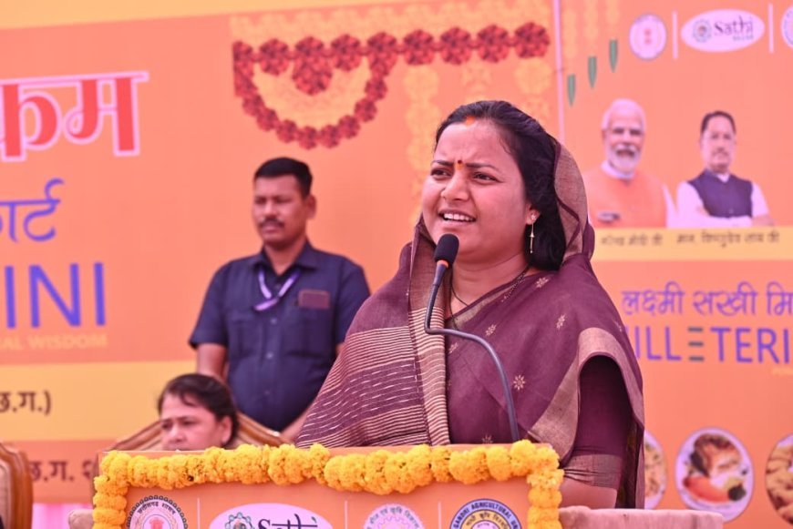 महिलाओं की ताकत से मजबूत होगा राज्य — मंत्री लक्ष्मी राजवाड़े