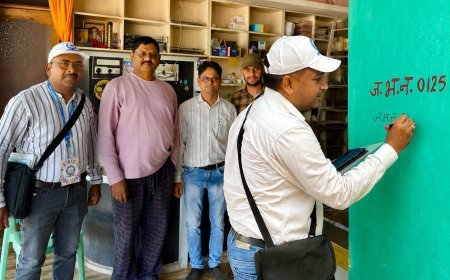रामानुजनगर तहसील ने रचा समर्पण और अनुशासन का नया इतिहास:जनगणना 2027 के प्रथम चरण का कार्य हुआ सफलतापूर्वक पूर्ण