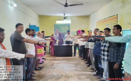 ग्राम सभाओं में ग्रामीणों ने लिया विकसित भारत गांवों का संकल्प