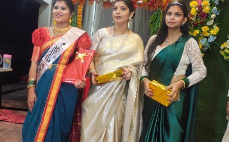 रामानुजनगर में पहली बार सजा सावन का श्रृंगार मेला, सोनम साहू बनीं सावन क्वीन