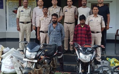 सोलर केबल चोरी करते पकड़े गए दो युवक, पूछताछ में खुलती गई चोरी की कहानी