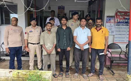 दर्रीपारा में जानलेवा हमले का मामला, चार आरोपी गिरफ्तार:बुलेट मोटरसाइकिल जब्त, फरार आरोपियों की तलाश में जुटी पुलिस