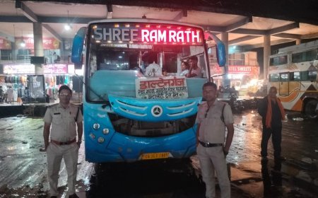 रक्षाबंधन पर यात्रियों की जेब पर डाका डालने की कोशिश, परिवहन विभाग ने बसों की जांच कर लौटाया अतिरिक्त किराया