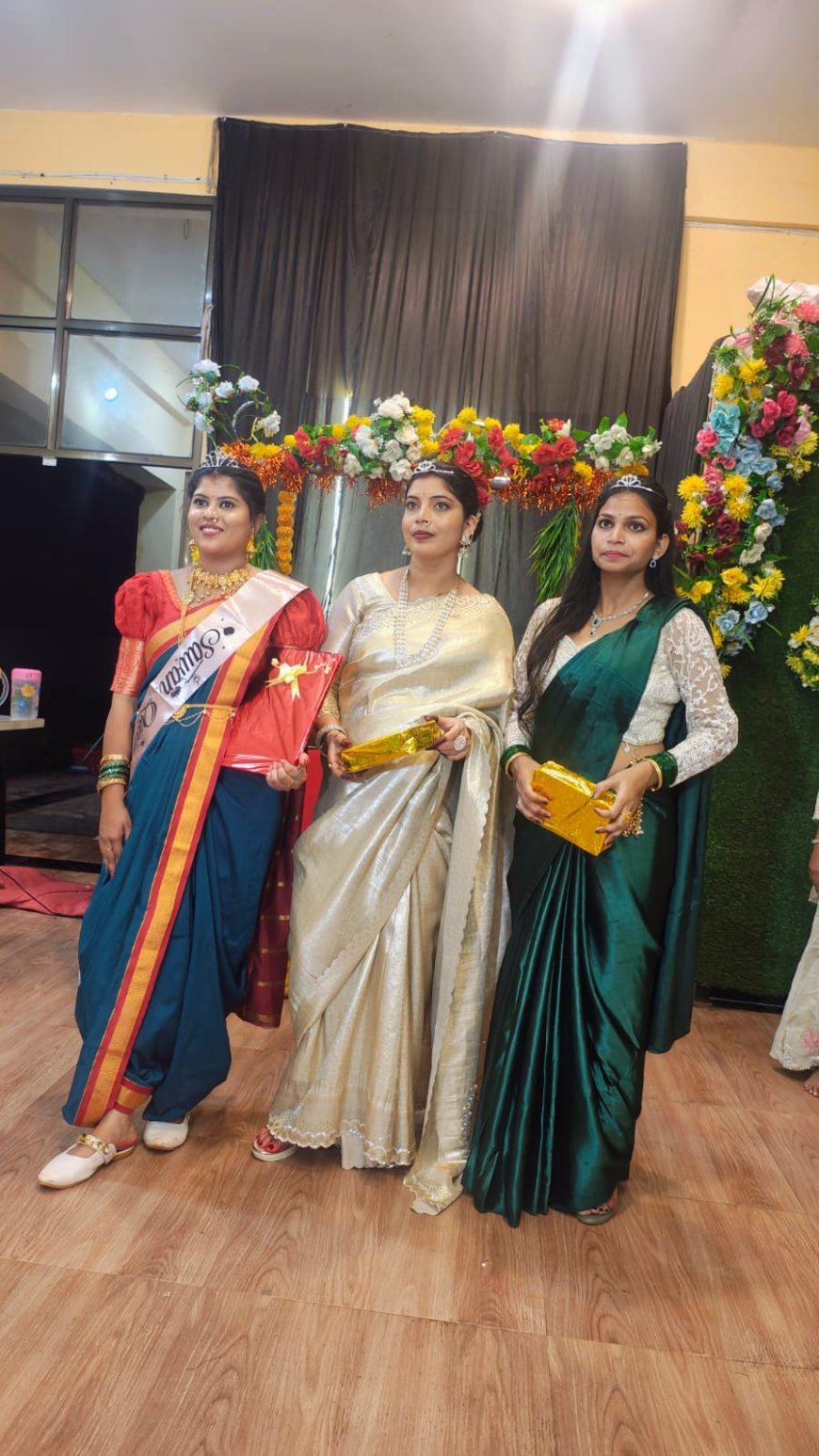 रामानुजनगर में पहली बार सजा सावन का श्रृंगार मेला, सोनम साहू बनीं सावन क्वीन