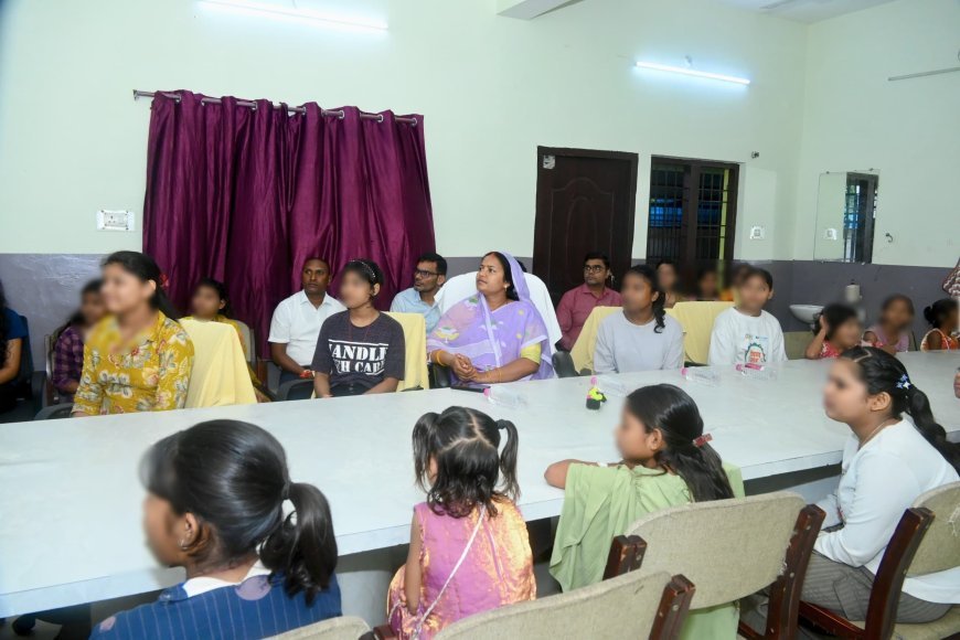 बालिका गृह की बेटियों के बीच मंत्री लक्ष्मी राजवाड़े ने सुनी ‘मन की बात’, सपनों को पंख देने का दिया भरोसा