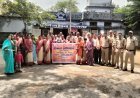 जब ड्यूटी ही परिवार बन गई... पुलिस जवानों की कलाई पर सजा बहनों का प्यार, एकल विद्यालय की बहनों ने बांधी राखी