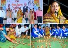मंत्री लक्ष्मी राजवाड़े ने जलाया सेवा संकल्प का दीप, सूरजपुर में 4.11 लाख दीयों से गूंजा जनभागीदारी का संदेश