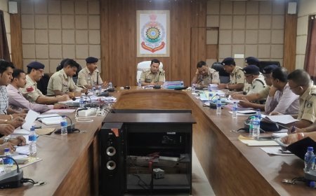अपराध पर शिकंजा कसने की तैयारी, एसपी ने कहा: सिर्फ एफआईआर नहीं, आरोपी को सजा तक पहुंचाना लक्ष्य