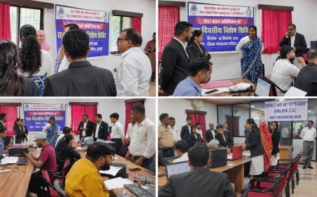 नियमों की जानकारी से जिम्मेदार सफर की ओर बढ़े कदम, न्यायालय परिसर में सड़क सुरक्षा का संदेश