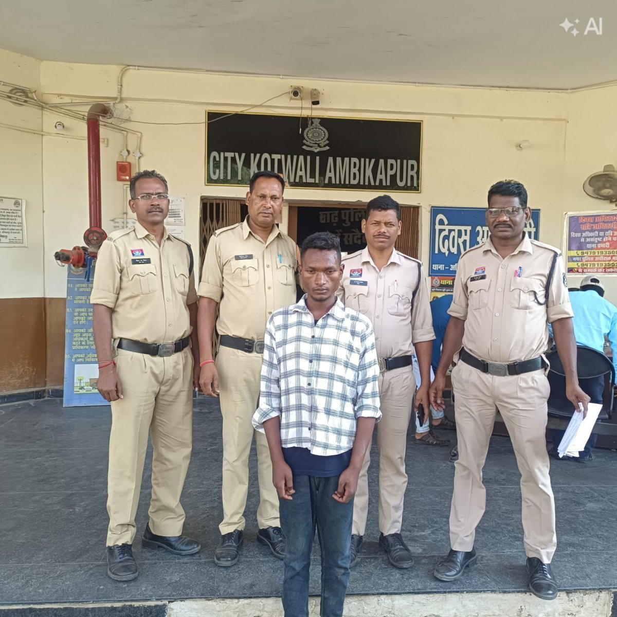 तीन दुकानों में चोरी का आरोपी गिरफ्तार, टैब और नकदी बरामद